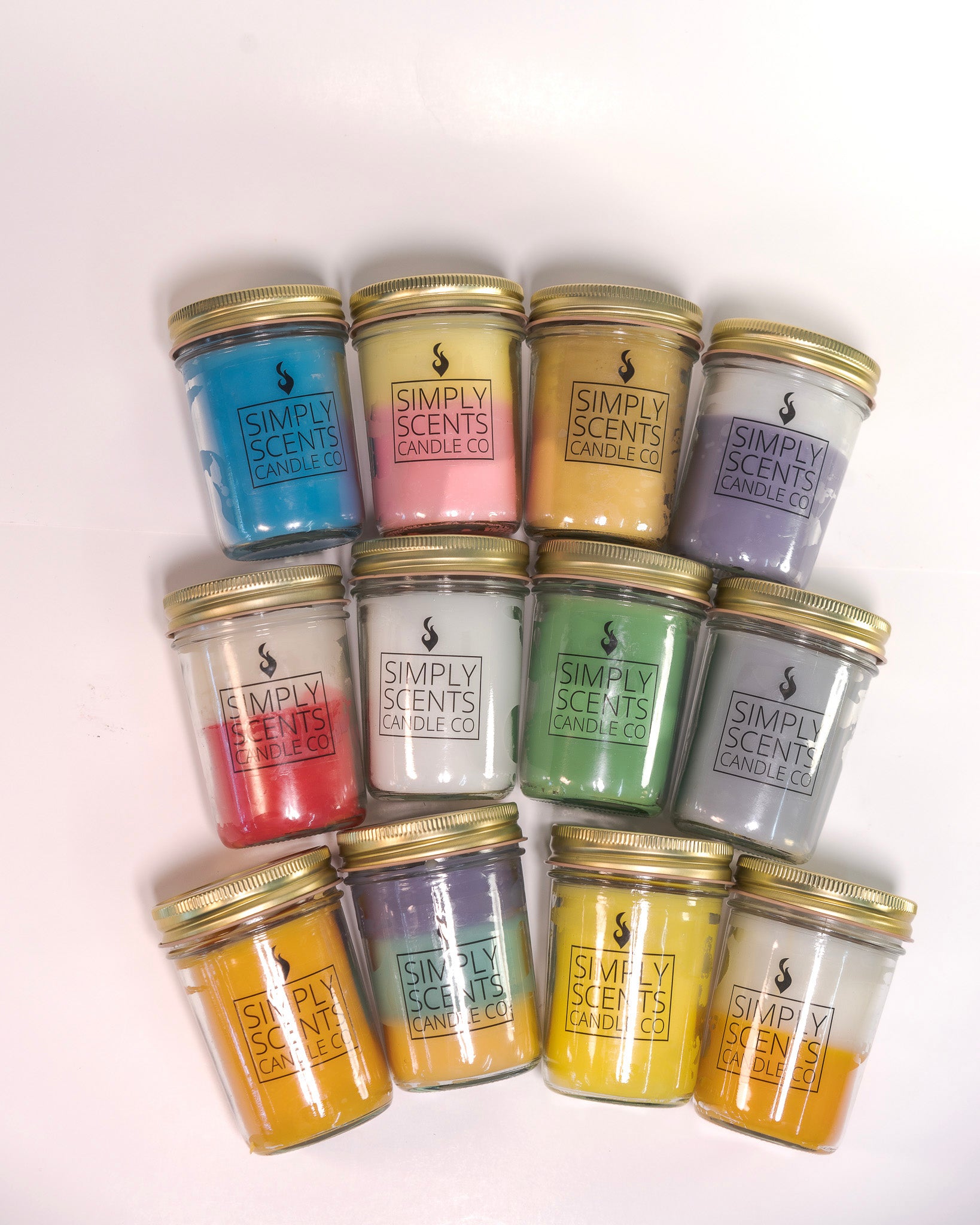 Candle Spectacular 12 for 84 Simply Scents Candle Co.
