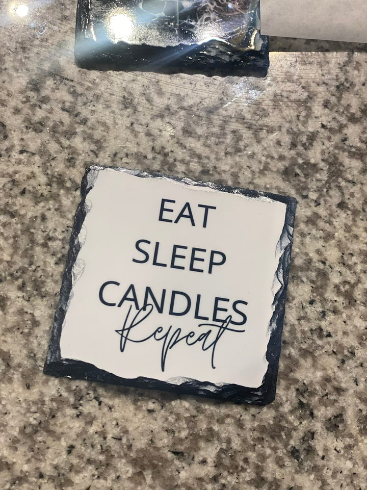 Custom Candle Coasters