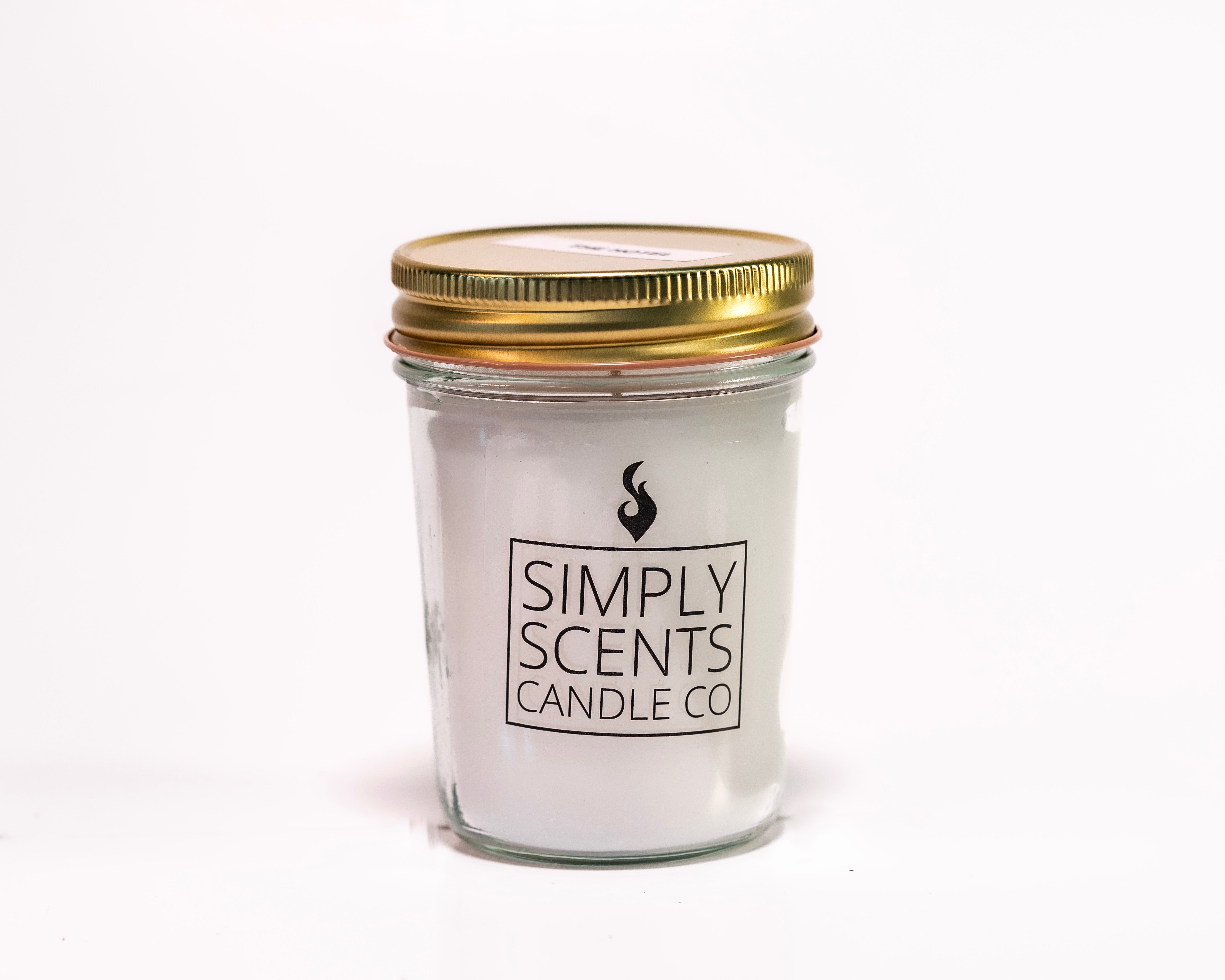 8oz. Jelly Jar Candle Simply Scents Candle Co.