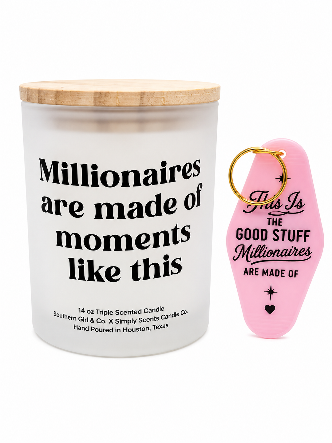 The Statement Candle & Keychain Set — 14 oz | The Hotel