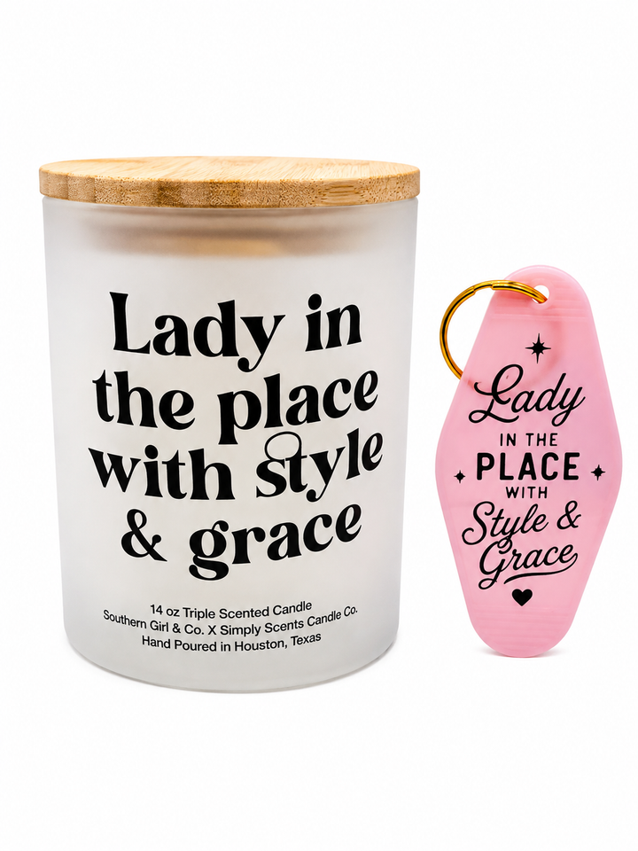 The Statement Candle & Keychain Set — 14 oz | The Hotel