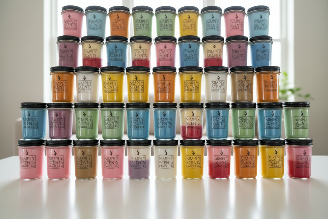 60 Bundle Candles Stacked