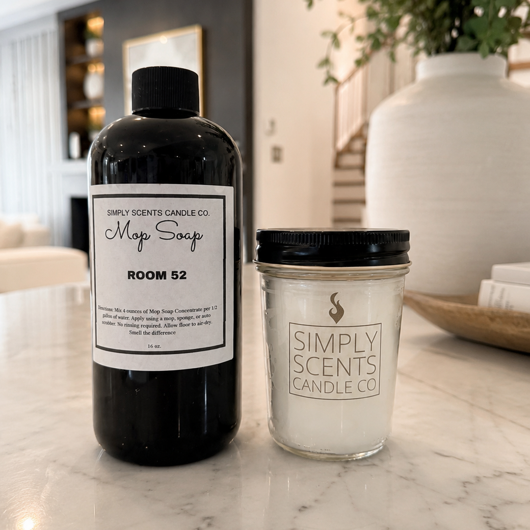 Mop Soap + Candle Combo