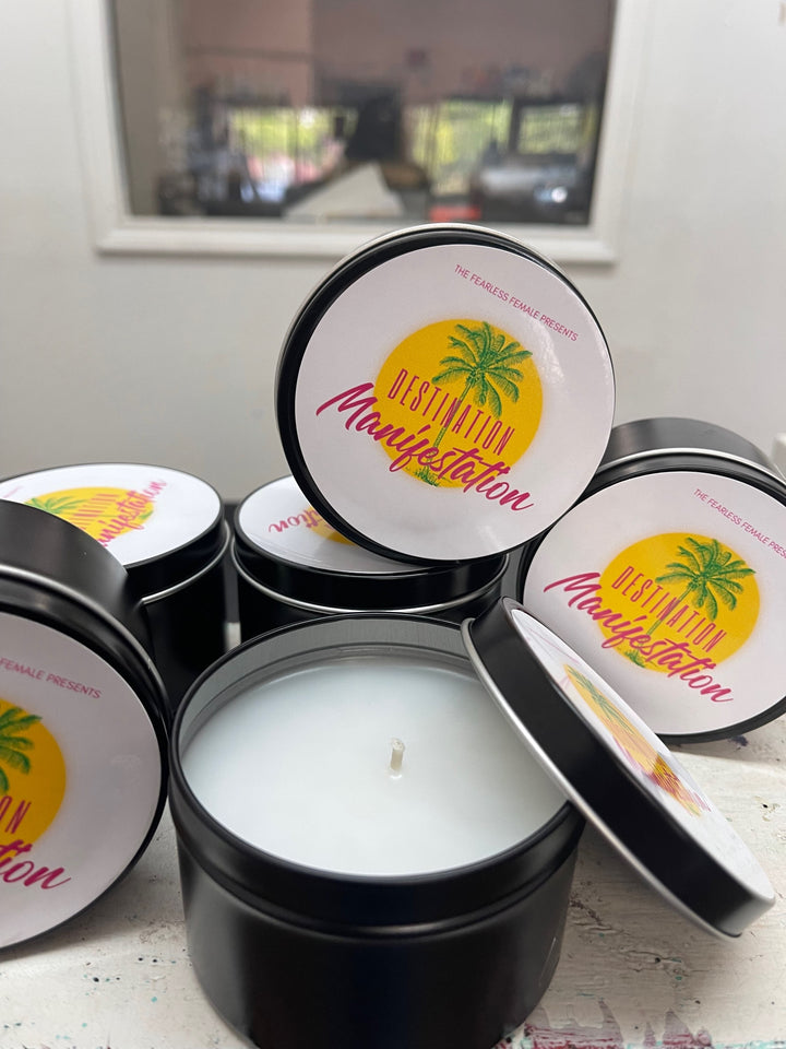 Customizable Tin Candles