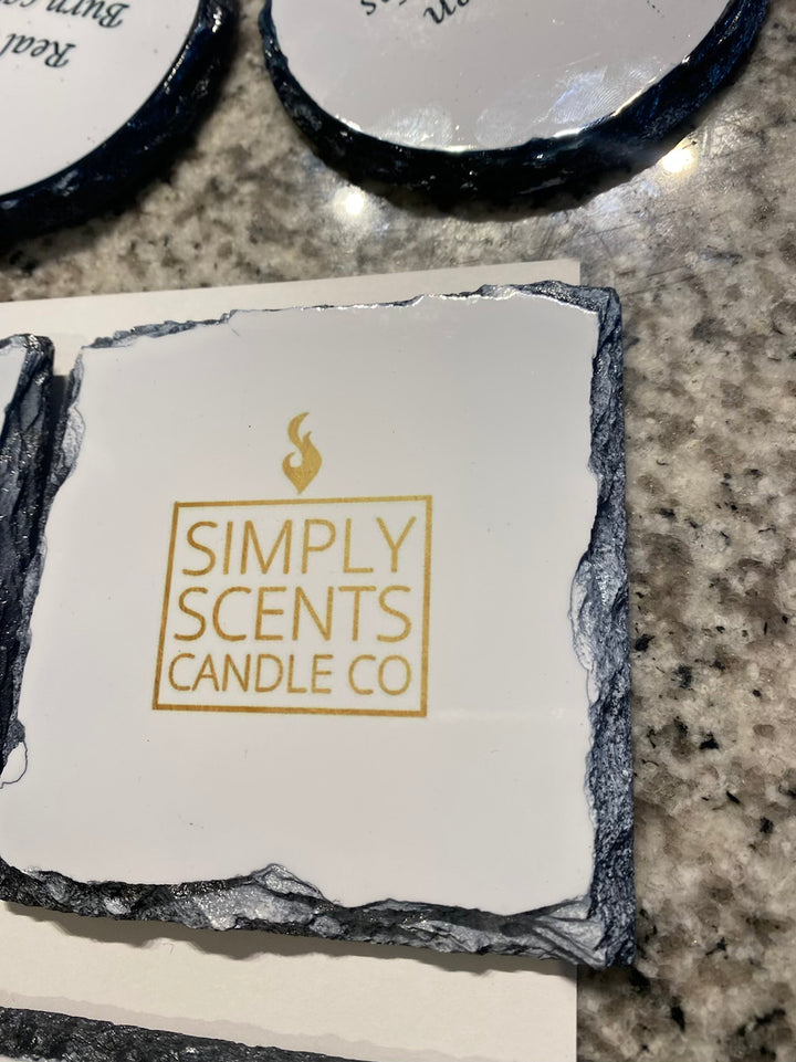 Custom Candle Coasters