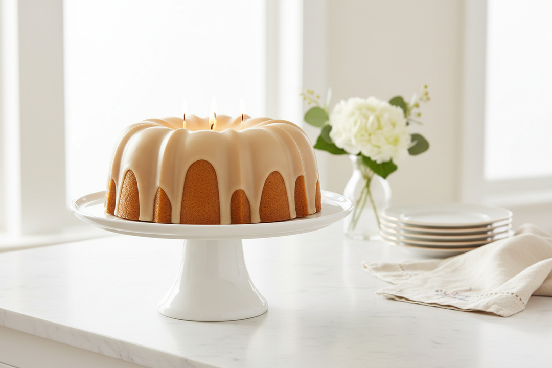 Bundt Cake on Stand