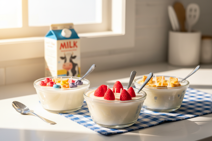 Cereal Bowl Candles