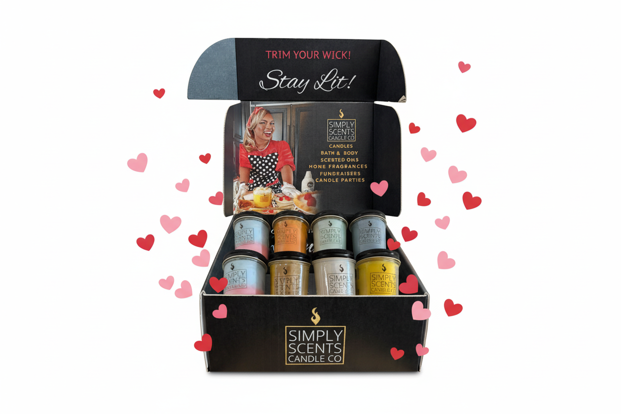 Valentine's Gift Box with Hearts